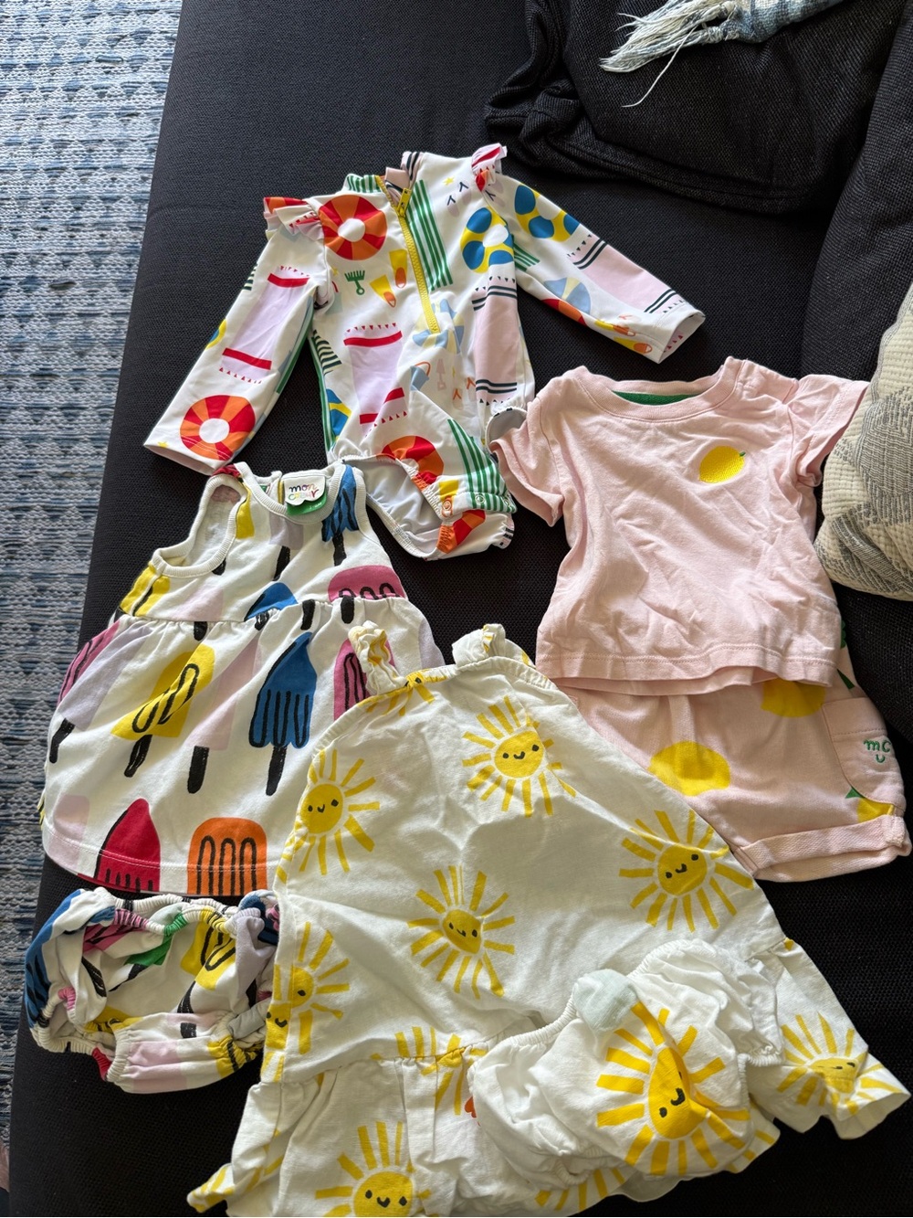 Mon Coeur 3-6m girl summer bundle made in Portugal